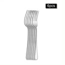 Ljojo 30-Piece Stainless Steel Cutlery Set - Ideal for Restaurants and Hotels