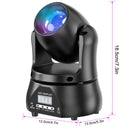 Ljojo™ 60W RGBW Moving Head Light Beam for DJ Disco Party Wedding Club Event