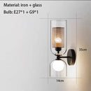 Clear Glass Wall Light Bathroom Bedroom Sconce Ljojo Lighting Fixtures E27 G9 Bulb