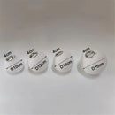 Ljojo Matte White Glass Lamp Shade for E27 E14 Threaded Socket
