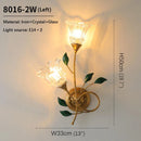 French Pastoral LED Wall Lamp Sconces - Creative Flower Home Decor - Ljojo