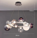 Ljojo LED Pendant Light Chandeliers for Modern Home Decor & Dining Room