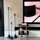 Ljojo Medieval Retro Candlestick Led Floor Lamp for Living Room Bedroom Decor Lighting