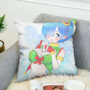 Ljojo 45x45 Cushions Covers for Bed Pillows, Sofa Anime Body Home Decor