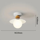 LED Nordic Bedside Ceiling Lamp Modern Decorative Bedroom Sconce by Ljojo
