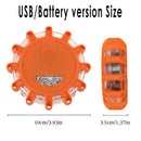 Ljojo LED Safety Flare Emergency Strobe Light with 9 Modes
