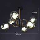 Ljojo LED Pendant Chandeliers for Living Room Dining Room Indoor Lighting
