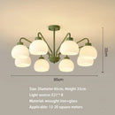 Ljojo French Pendant Light: Nordic Flower Led Lighting Fixture for Home Decoration