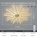 Ljojo Luxury Modern Ceiling Fan Lamp for Living & Dining Room