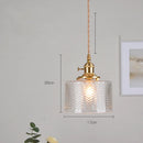 Nordic Purple Glass LED Pendant Lights - Elegant Chandelier for Kitchen & Dining Room by Ljojo