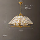 Luxury Crystal Pendant Light: Modern Restaurant Chandelier by Ljojo