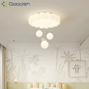 LED Cloud Bubble Ball Chandelier for Living Room Decor by Ljojo
