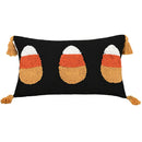 Ljojo 3D Ghost Easter Egg Embroidered Pillowcase Halloween Home Decor Pillow Covers