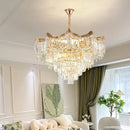 LED Chandelier for Staircase Loft Living Room Modern Nordic Long Lustre Hanging - Ljojo