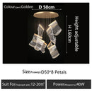 Ljojo Luxury Crystal Chandelier for Home Decor Dining Living Room