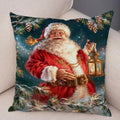 Christmas Santa Claus Pillowcase - Ljojo Christmas Day Party Sofa Decoration Gift