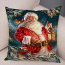 Christmas Santa Claus Pillowcase - Ljojo Christmas Day Party Sofa Decoration Gift