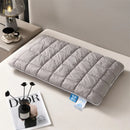 Ljojo Memory Pillow with Removable Quilted Pillowcase - Grey