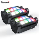 Ljojo™ RGBW LED Moving Head Mini Spider Lights for DJ Disco Party