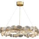 Luxury Crystal Chandelier Modern Led Pendant Light for Living Room Hotel Villa Bedroom Dining Room