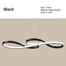 Ljojo LED Cord Pendant Chandelier - Nordic Design - 48w Hanging Lamp
