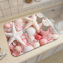 Ljojo 3D Visual Effect Drain Mat - Absorbent, Non-Slip, Anti-Mildew Kitchen Tableware Mat