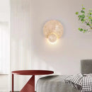 Ljojo Milk Oil Wind Bedhead Wall Light - Nordic Japanese Wabi Sabi Style
