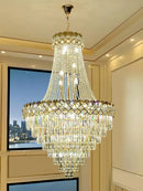 Ljojo Luxury Crystal Chandelier for Home Decor and Hotel Staircase