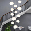Ljojo LED Pendant Light Chandeliers for Living Room Staircase Indoor Lighting