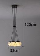 Modern Glass Ball LED Pendant Light for Living Dining Room Kitchen by Ljojo