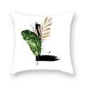 Floral Alphabet Pillow Case by Ljojo: Home & Car Decorative Cushion Cover