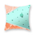 Geometric Marble Print Cushion Cover 45x45cm for Home Decor by Ljojo