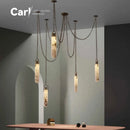 Modern Italian Marble Pendant Lamp for Villa Staircase by Ljojo | Creative Designer Ceiling Light