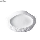 Ljojo 12" White Ceramic Irregular Plate for Dining and Desserts
