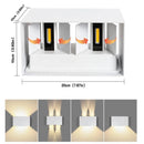 24w LED Wall Light Outdoor Modern Waterproof Porch Garden Lamp by Ljojo