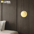 Ljojo Copper Pendant Light Spanish Marble Hanging Lighting Luxury Design