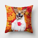 Dog Pattern Cushion Cover for Home Decor by Ljojo