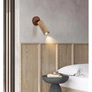 LED Stone Spotlight Wall Lamp Modern Travertine Bedside Reading Light by Ljojo