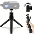 Ljojo™ Desktop Projector Stand with Mobile Phone Holder and Tripod Support