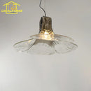 LED Petal Glass Pendant Light Modern Bedroom Dining Room Fixture by Ljojo