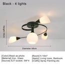 Crystal Glass Ball LED Pendant Chandelier - Modern Minimalist Nordic Art Light by Ljojo