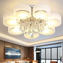 LED Ceiling Light Modern Crystal Warm Atmosphere for Living Room | Ljojo