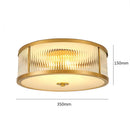 Luxury Glass Ceiling Light Modern Led Minimalist Lighting for Bedroom Living Dining Room by Ljojo