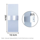 Ljojo LED Wall Light, Aluminum Acrylic Hardwire Sconces for Bedroom, Living Room