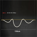 Nordic Led Long Hose Chandelier Table Dining Kitchen Lighting Ljojo