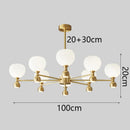 Ljojo LED Pendant Chandeliers for Modern Home Decor and Indoor Lighting
