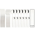 Ljojo 24-Piece Stainless Steel Cutlery Set - Complete Dinnerware Tableware Set