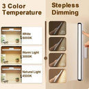Ljojo Magnetic LED Desk Lamp with Stepless Dimming