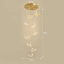 Butterfly LED Wall Lamp Indoor Lighting by Ljojo - Elegant Bedroom Decoration Pendant Light Fixture
