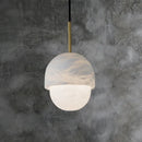 Ljojo Marble Chandelier: Elegant Lighting for Bedroom, Dining Room, or Hotel